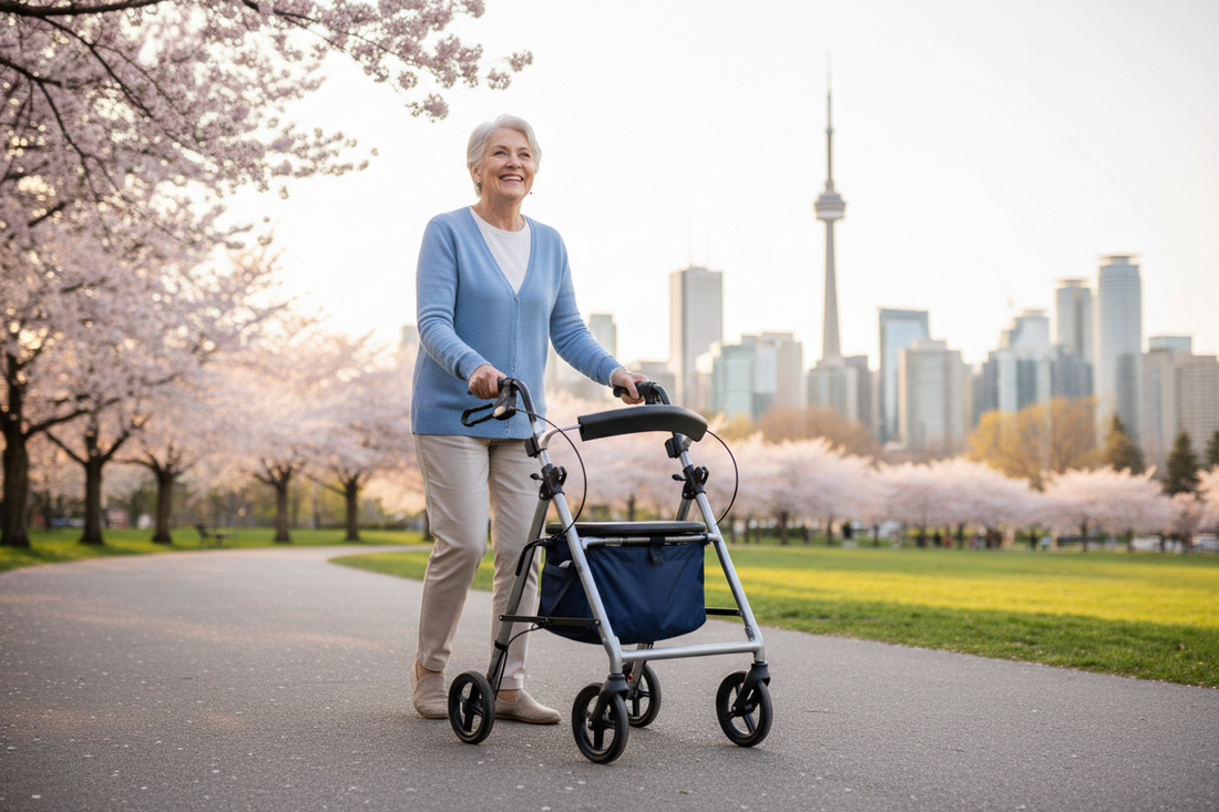 Why Renting a Rollator in Toronto Makes Sense — DaviCare's Nexus 3 Rollator Rental Program
