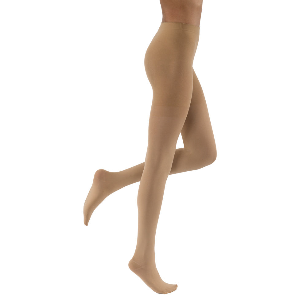 JOBST Relief Compression Stockings 30-40 mmHg Waist High, Closed Toe, Beige, Medium