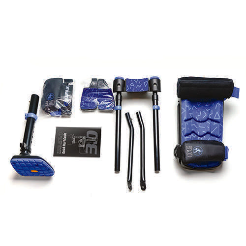 IWALK 3.0 Hands Free Crutch Alternative - Black/Blue