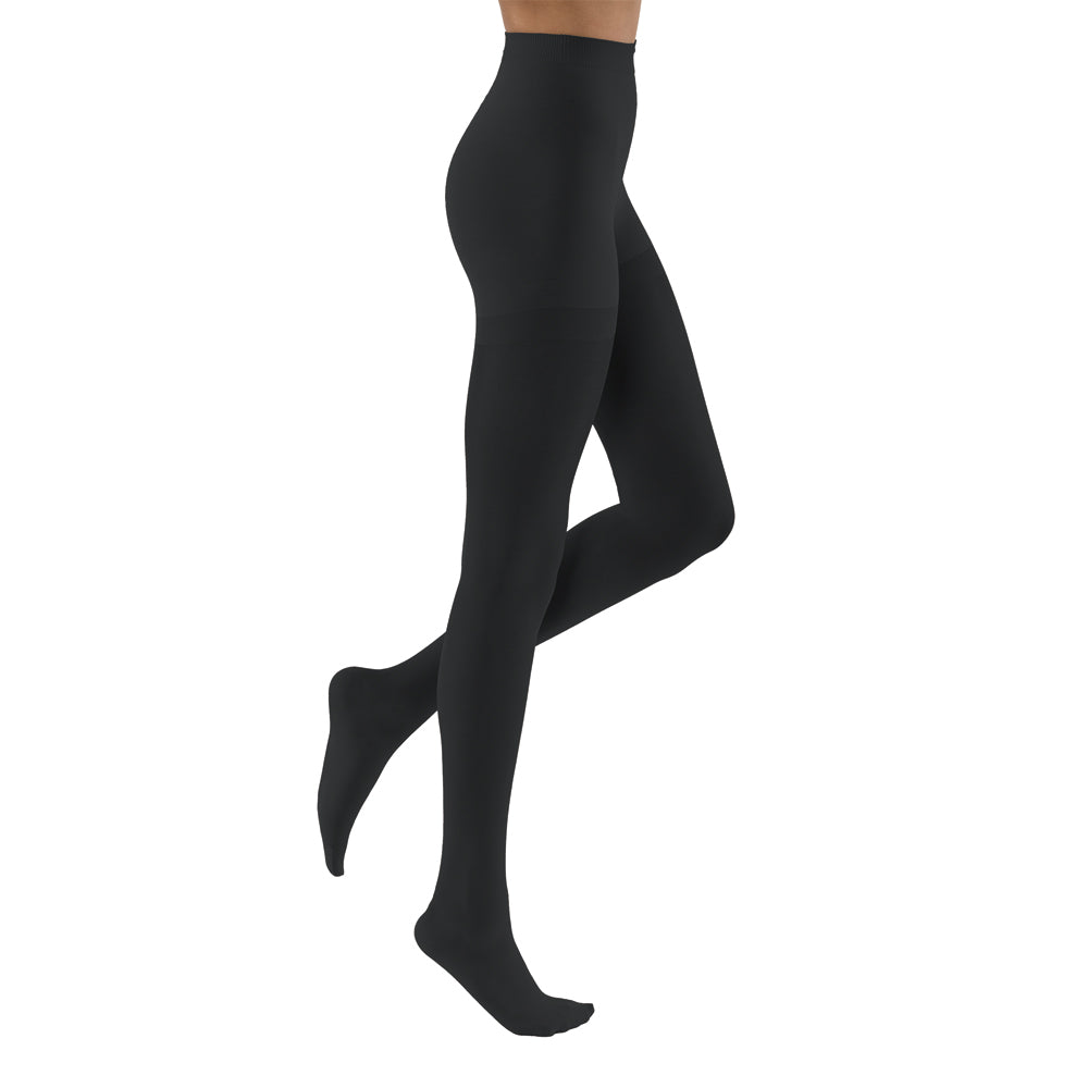 JOBST UltraSheer Compression Stockings 20-30 mmHg Waist High, Closed Toe, Anthracite, Large