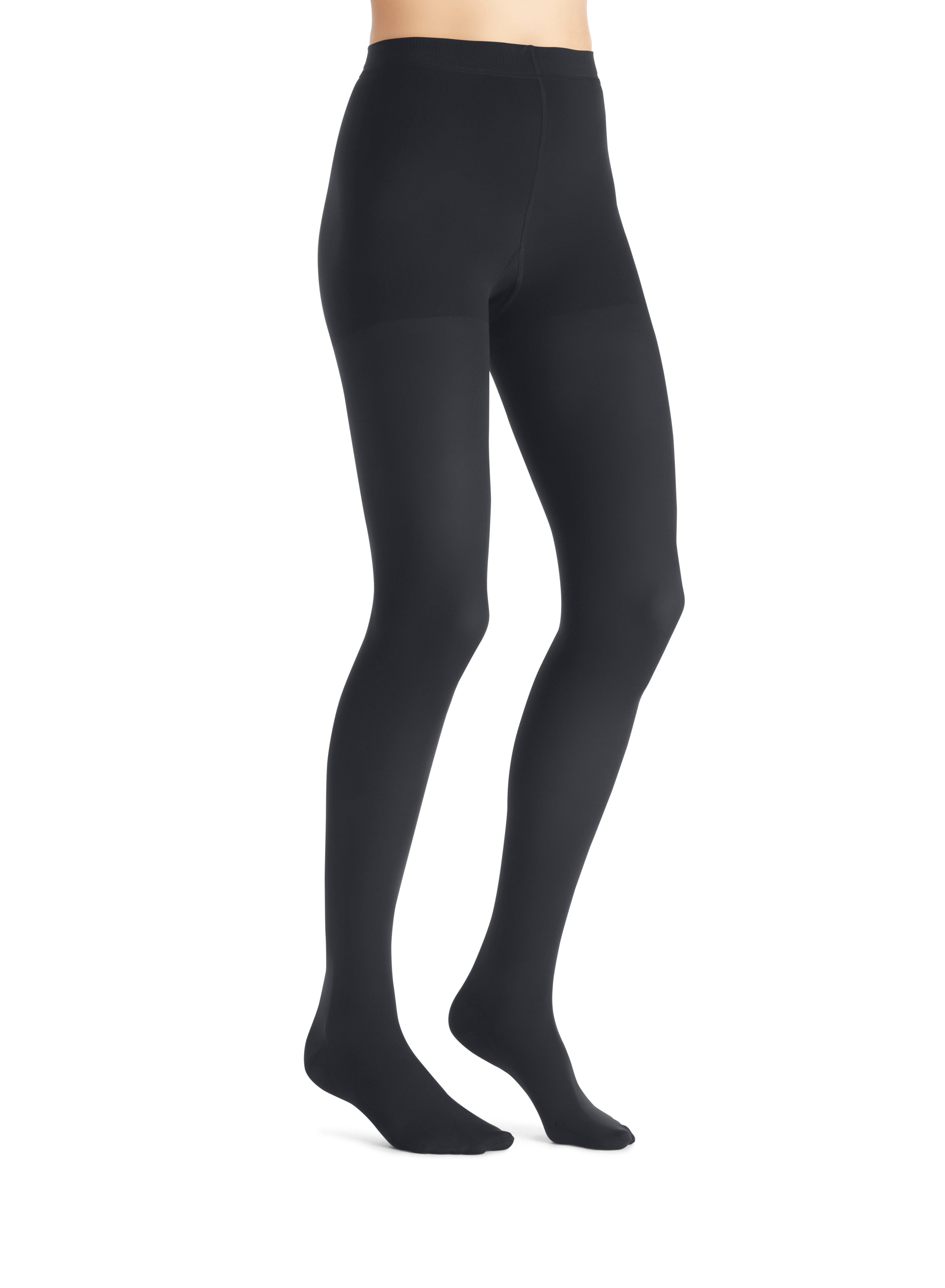 JOBST Opaque Compression Stockings 20-30 mmHg Waist High, Closed Toe, Anthracite, Large