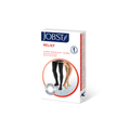 JOBST Relief Compression Stockings 30-40 mmHg Thigh High, with Silicone Dot Band, Closed Toe, Beige, X-Large
