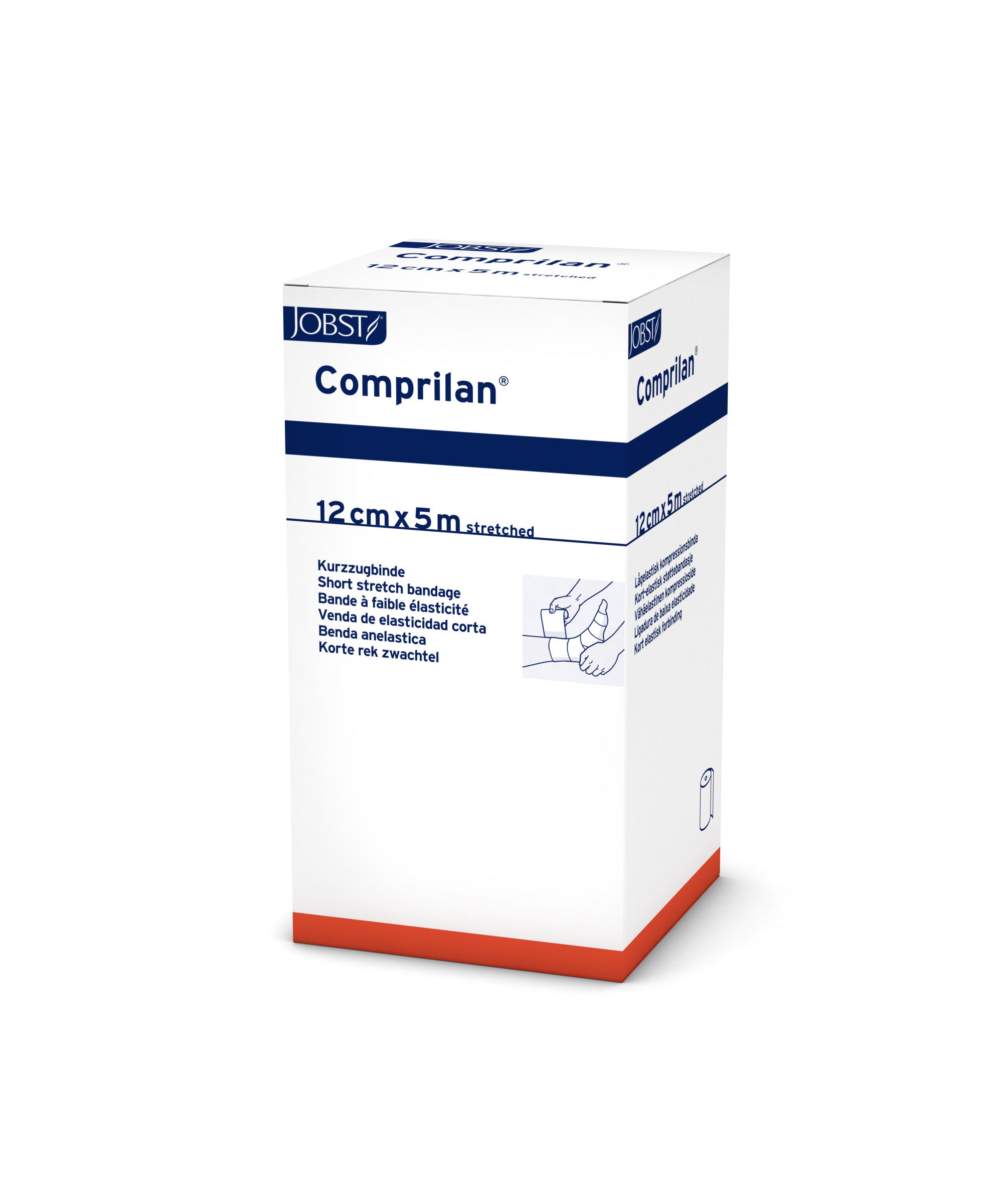 JOBST Comprilan Short Stretch Compression Bandage, 12 cm x 5 m