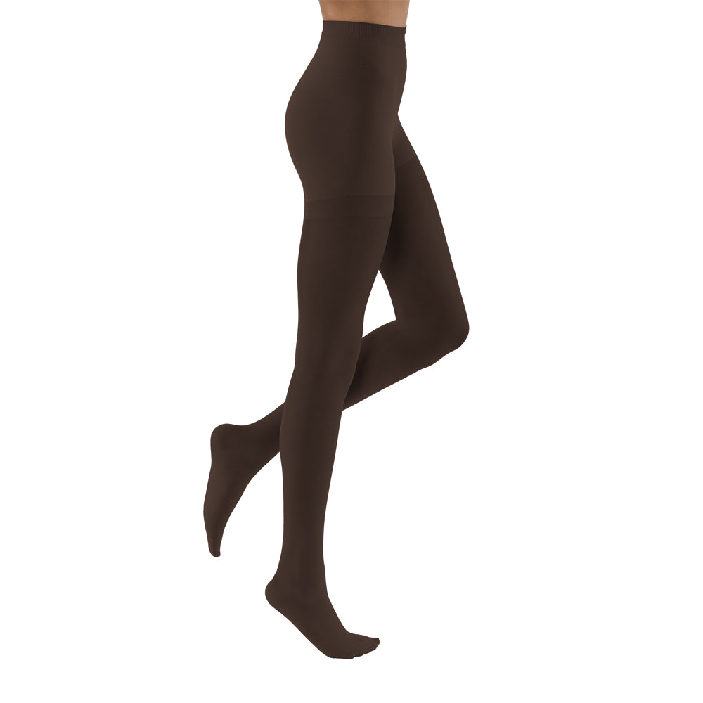 JOBST UltraSheer Compression Stockings 15-20 mmHg Waist High, Closed Toe, Espresso, Small